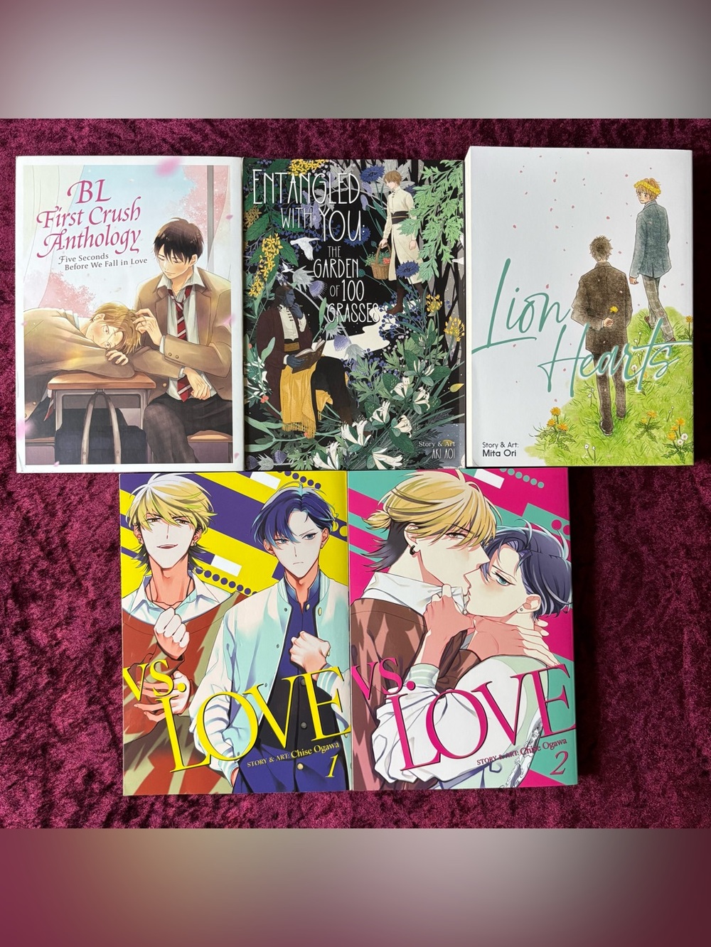 Seven Seas BL Manga bundle